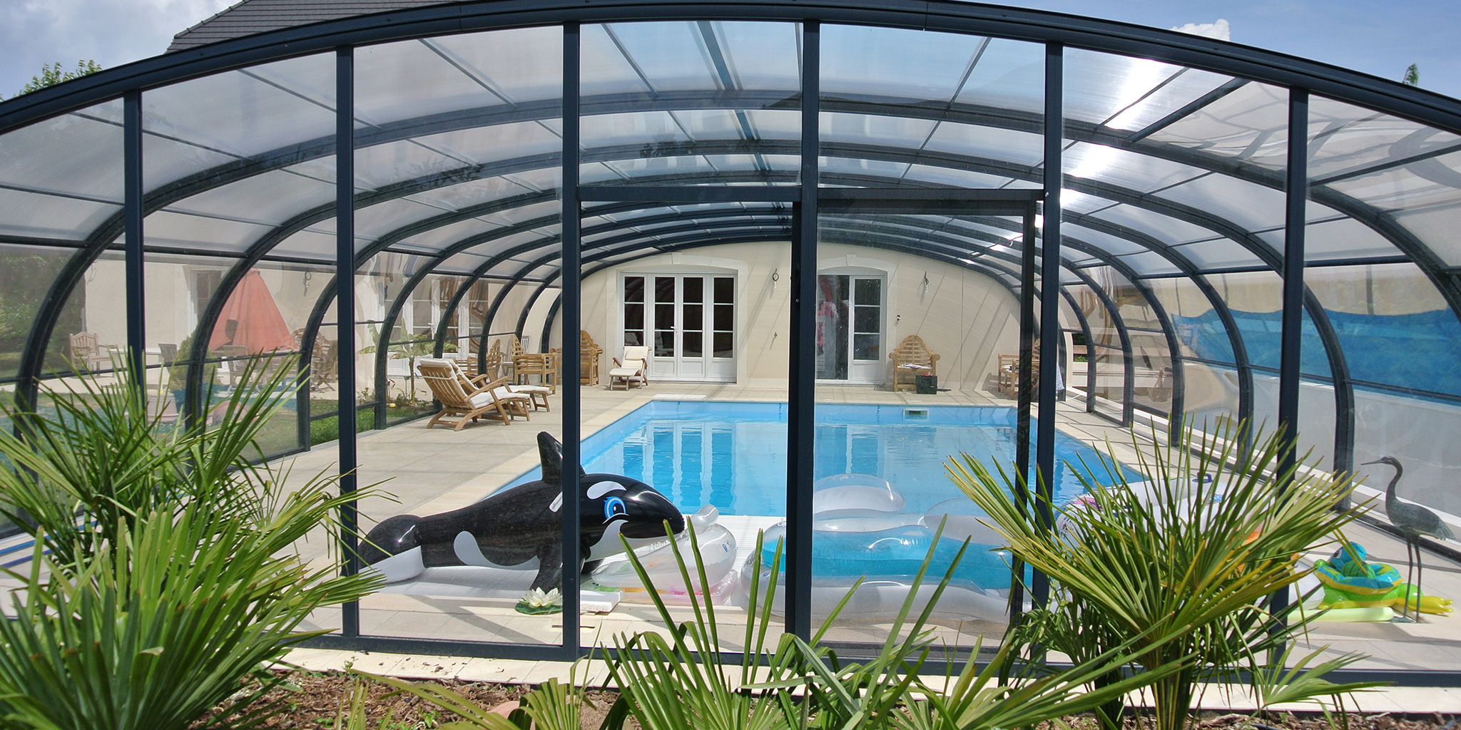 Abri haut - Charlet Piscines